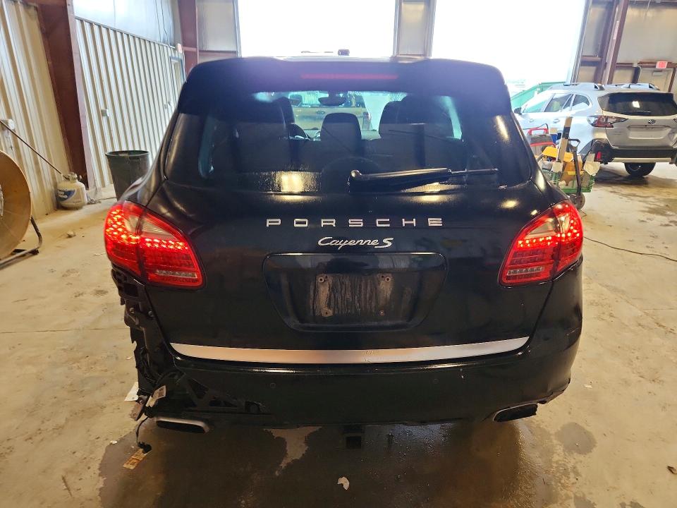 2014 Porsche Cayenne VIN WP1AB2A22ELA55676 COPART salvage auction — REAR END, Wi - Junked Vehicle Bill Of Sale, sold $1,150 on 2026-07-06 (photo 6)