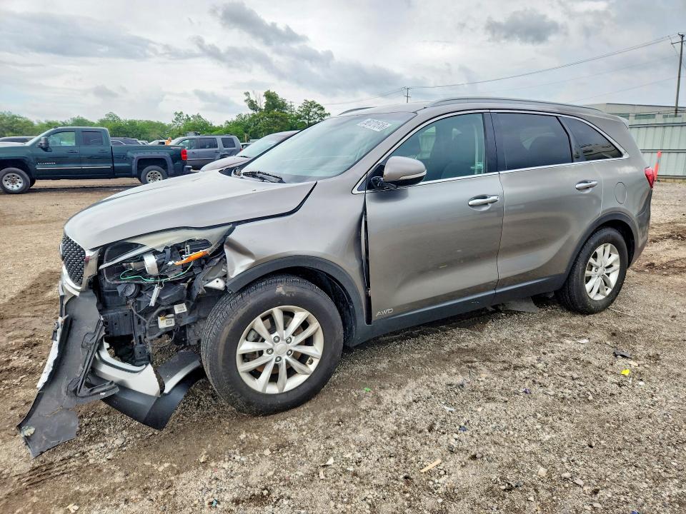 2016 Kia Sorento VIN 5XYPGDA31GG054003 COPART salvage auction — FRONT END, Il - Salvage Certificate, sold $1,050 on 2026-07-10 (photo 1)