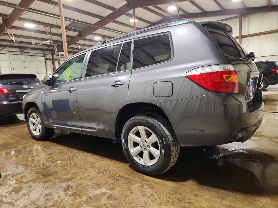 2010 Toyota Highlander VIN 5TDJK3EH7AS031209 COPART salvage auction — FRONT END, Pa - Certificate Of Salvage, sold $400 on 2026-07-24 (photo 2)