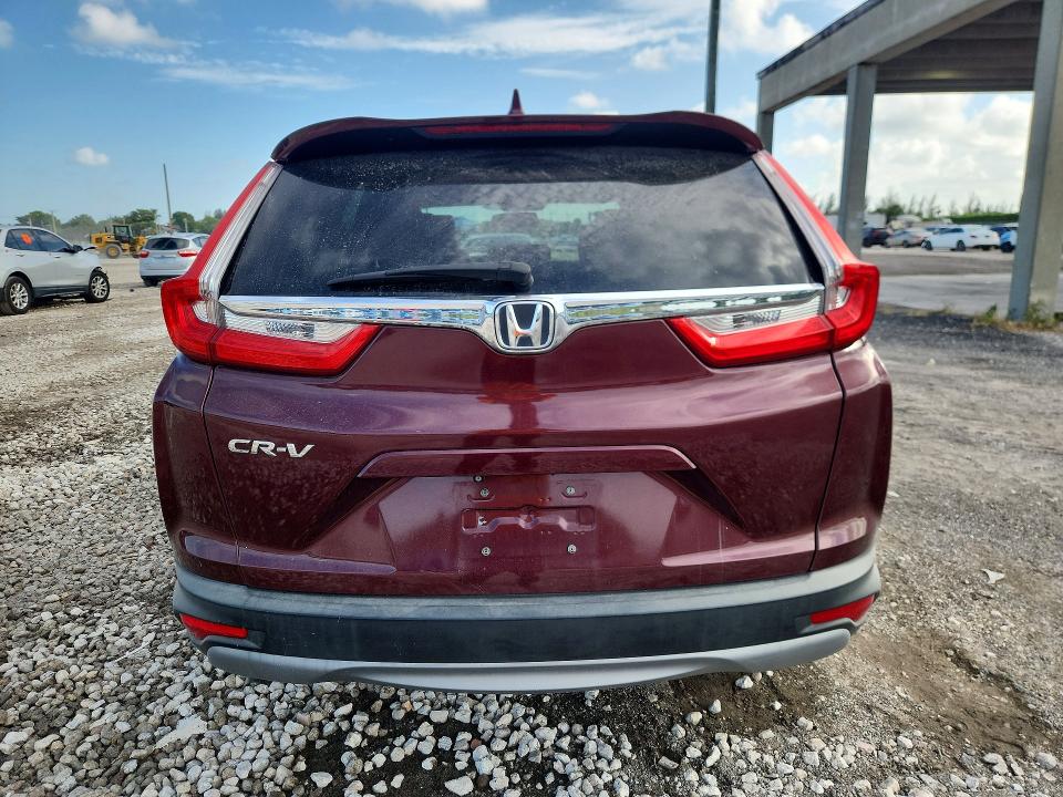 2018 Honda Cr-v VIN 7FARW1H80JE053181 COPART salvage auction — SIDE, FL - CERT OF TITLE SLVG REBUILDABLE, sold $7,800 on 2026-07-07 (photo 6)