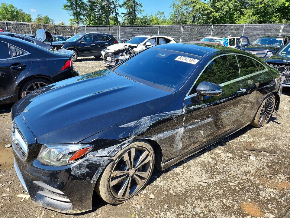 2018 Mercedes-benz E-klasse VIN WDD1J6FB6JF011859 — COPART salvage auction photo