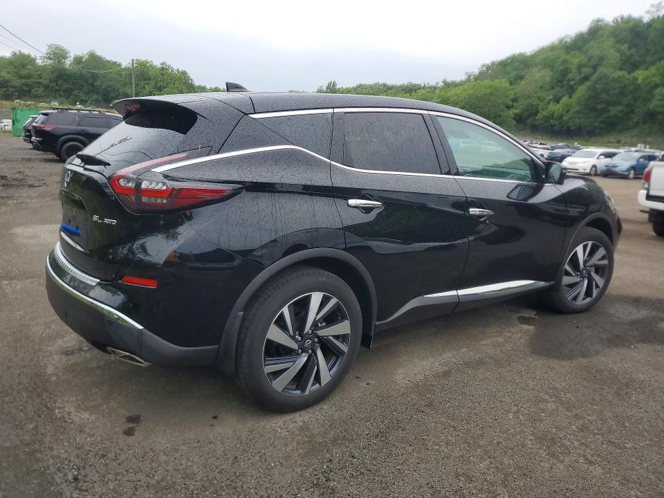 2024 Nissan Murano VIN 5N1AZ2CS7RC104303 COPART salvage auction — FRONT END, Nj - Cert Of Title-Salvage, sold $13,800 on 2026-07-30 (photo 3)