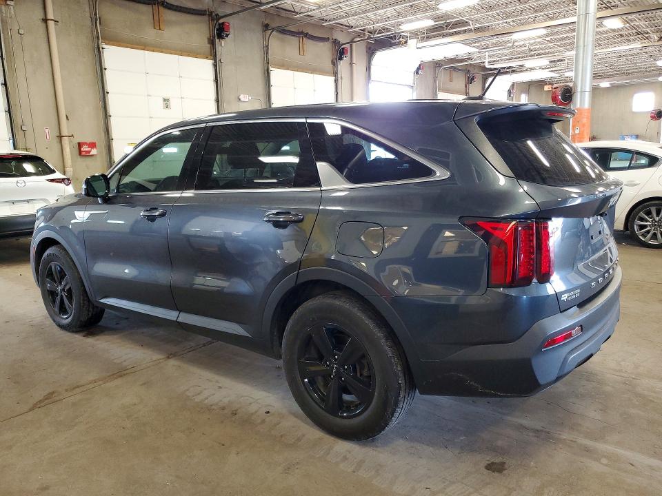 2022 Kia Sorento VIN 5XYRG4LC4NG100961 COPART salvage auction — HAIL, Mn - Cert Of Title-Salvage, sold $8,700 on 2026-07-16 (photo 2)