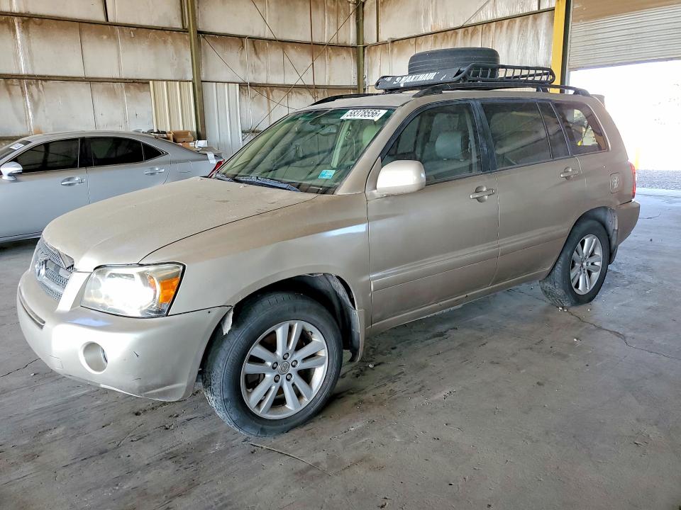 2006 Toyota Highlander hybrid VIN JTEDW21A960002868 COPART salvage auction — MECHANICAL, AZ - CERT OF TITLE-RESTORED SALVAGE, sold $250 on 2026-07-13 (photo 1)