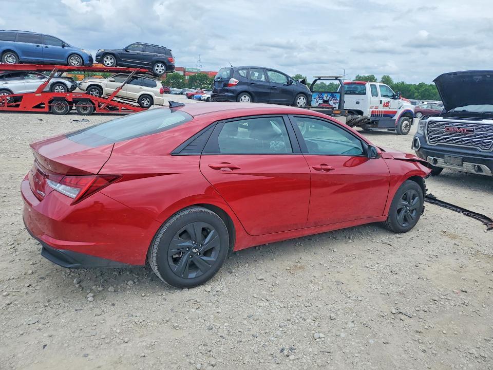 2023 Hyundai Elantra VIN KMHLM4AJ9PU062589 COPART salvage auction — FRONT END, Oh - Cert Of Title-Salvage, sold $2,250 on 2026-07-24 (photo 3)