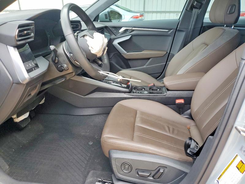 2025 Audi A3 VIN WAUGUDGY9SA066336 COPART salvage auction — FRONT END, Ga - Cert Of Title-Salvage, sold $300 on 2026-07-24 (photo 7)