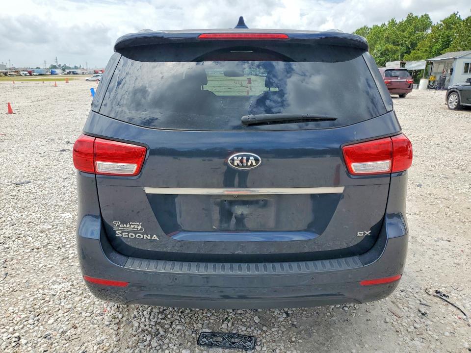 2016 Kia SEDONA VIN KNDMC5C11G6169722 COPART salvage auction — HAIL, Tx - Certificate Of Title, sold $200 on 2026-07-21 (photo 6)
