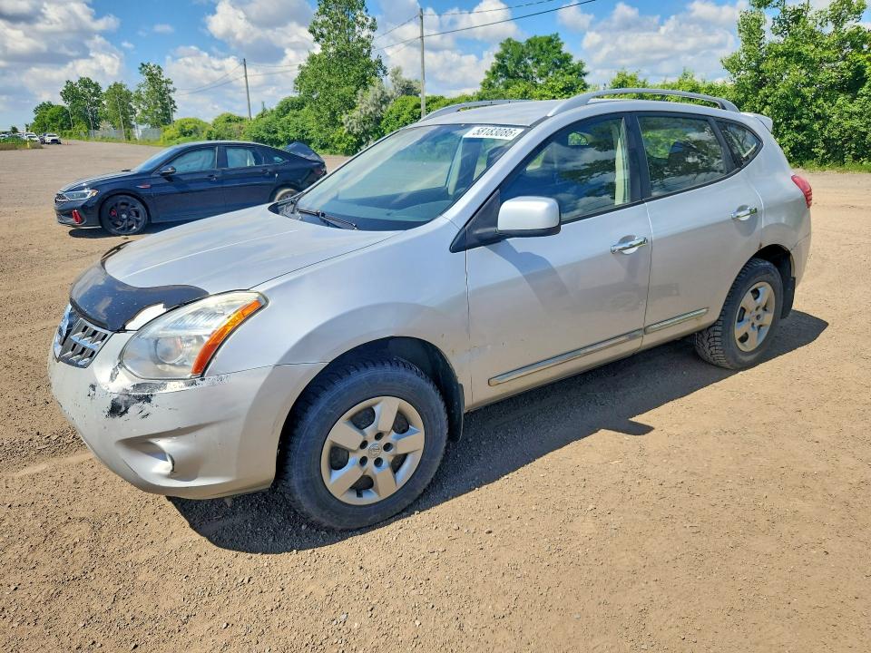 2012 Nissan Rogue sport VIN JN8AS5MV2CW402657 COPART salvage auction — FRONT END, Qc - Gravement Accidente, sold $150 on 2026-07-21 (photo 1)