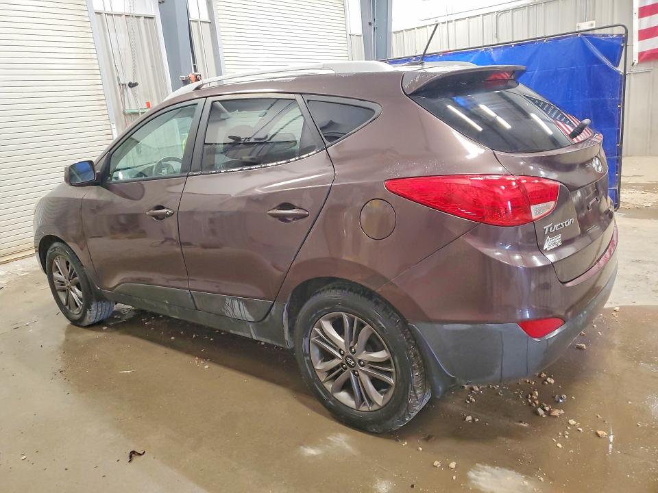 2014 Hyundai Tucson VIN KM8JU3AG3EU934378 COPART salvage auction — NORMAL WEAR, Wy - Certificate Of Title, sold $600 on 2026-07-22 (photo 2)