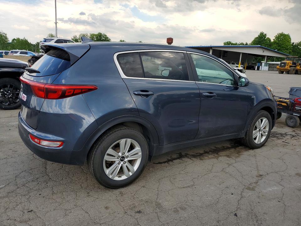 2019 Kia Sportage VIN KNDPMCAC9K7599729 COPART salvage auction — MECHANICAL, NY - MV-907A SALVAGE CERTIFICATE, sold $3,750 on 2026-07-09 (photo 3)