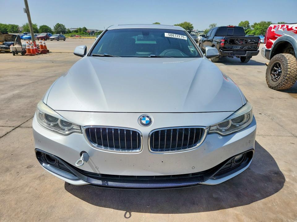2017 BMW 4er VIN WBA4F7C57HG787335 COPART salvage auction — UNDERCARRIAGE, Tx - Salvage Vehicle Title, sold $2,000 on 2026-08-13 (photo 5)