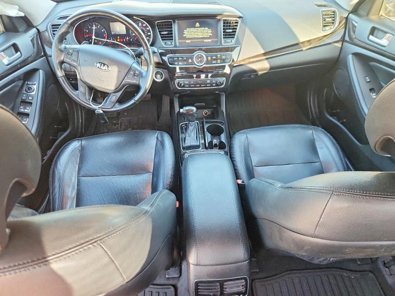 2014 Kia Cadenza VIN KNALN4D73E5160619 COPART salvage auction — REAR END, Tx - Salvage Vehicle Title, sold $1,350 on 2026-07-31 (photo 8)