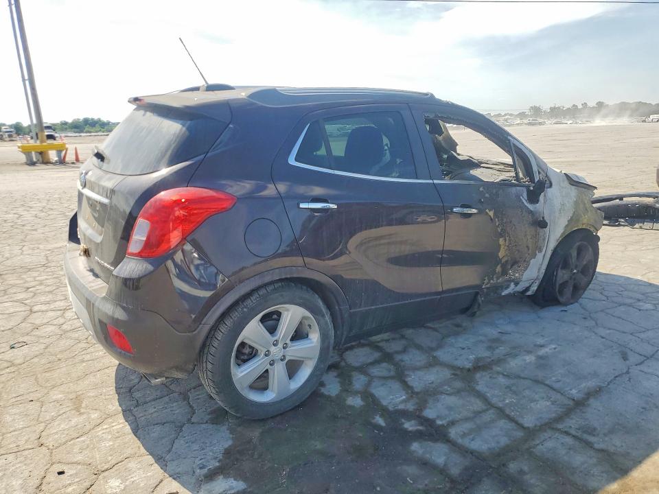 2015 Buick Encore VIN KL4CJCSB1FB054831 COPART salvage auction — ENGINE BURN, Tn - Non-Repairable Certificate, sold $200 on 2026-07-06 (photo 3)