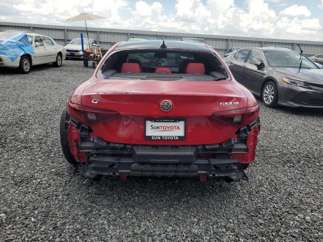 2022 Alfa romeo Giulia VIN ZARFAMBN6N7665030 COPART salvage auction — REAR END, Fl - Cert Of Title Slvg Rebuildable, sold $10,700 on 2026-07-31 (photo 6)