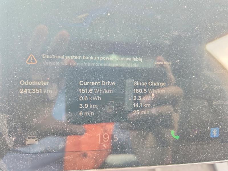 2023 Tesla Model 3 VIN 5YJ3E1EA6PF510483 COPART salvage auction — REAR END, On - Permit Salvage, sold $6,200 on 2026-07-14 (photo 9)