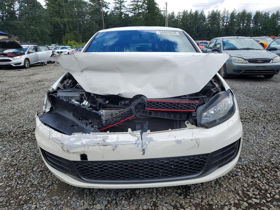 2013 Volkswagen Gti VIN WVWHD7AJ7DW115446 COPART salvage auction — FRONT END, Wa - Bill Of Sale, sold $700 on 2026-08-04 (photo 5)