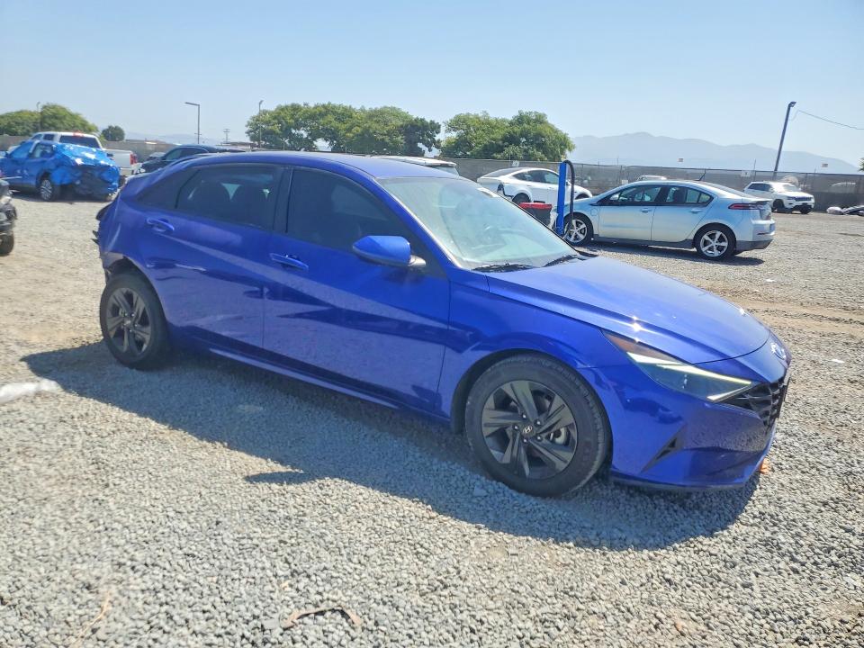 2022 Hyundai Elantra VIN KMHLS4AG3NU348476 COPART salvage auction — REAR END, CA - CERT OF TITLE-LEMON LAW BUYBAC (P), sold $2,700 on 2026-07-17 (photo 4)