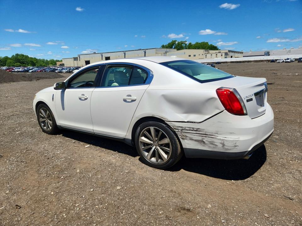 2011 Lincoln Mks VIN 1LNHL9FT8BG606684 COPART salvage auction — REAR END, CT - CERT OF TITLE-SALVAGE, sold $475 on 2026-10-02 (photo 2)