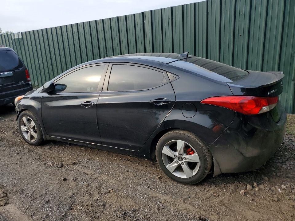 2012 Hyundai VIN KMHDH4AEXCU332922 COPART salvage auction — FRONT END, Md - Cert Of Salvage > 75% Damage, sold $950 on 2026-07-27 (photo 2)