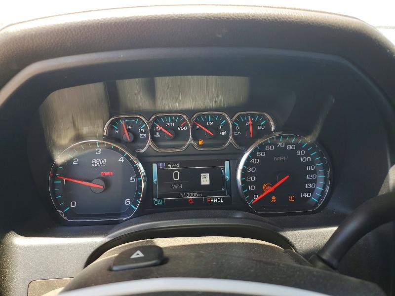 2018 Gmc VIN 3GTU2NEJ5JG163878 COPART salvage auction — FRONT END, Id - Salvage Certificate Of Title, sold $6,100 on 2026-07-23 (photo 9)