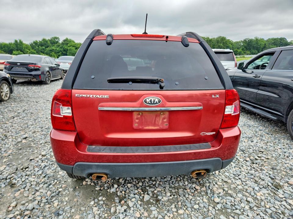 2009 Kia Sportage VIN KNDJF724997573091 COPART salvage auction — FRONT END, Ga - Cert Of Title-Salvage, sold $125 on 2026-07-23 (photo 6)