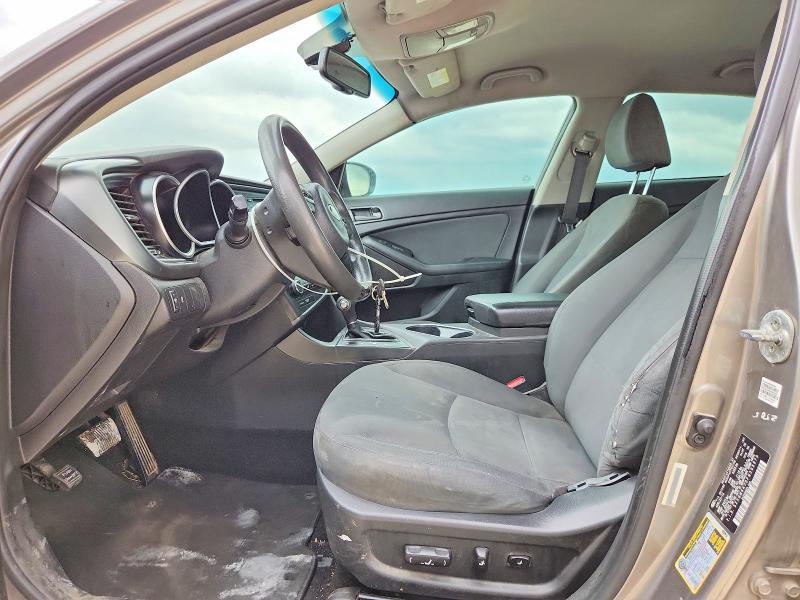 2015 Kia Optima VIN 5XXGM4A75FG395970 COPART salvage auction — FRONT END, TX - BONDED TITLE - SALVAGE (P), sold $675 on 2026-07-02 (photo 7)