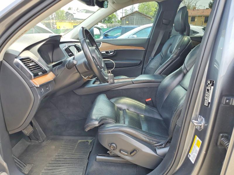 2018 Volvo Xc90 VIN YV4A22PL2J1210800 COPART salvage auction — HAIL, Co - Certificate Of Title, sold $9,100 on 2026-07-09 (photo 7)