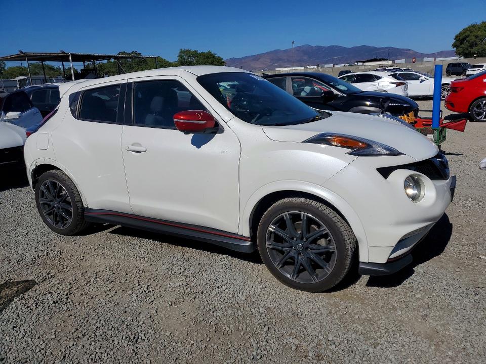 2015 Nissan Juke VIN JN8AF5MV2FT564816 COPART salvage auction — REAR END, Ca - Salvage Certificate, sold $1,600 on 2026-07-28 (photo 4)