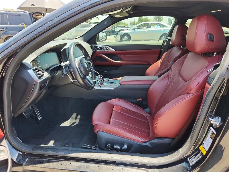 2022 BMW M4 VIN WBA83AP01NCK03374 COPART salvage auction — FRONT END, Ca - Salvage Certificate, sold $16,400 on 2026-08-27 (photo 7)