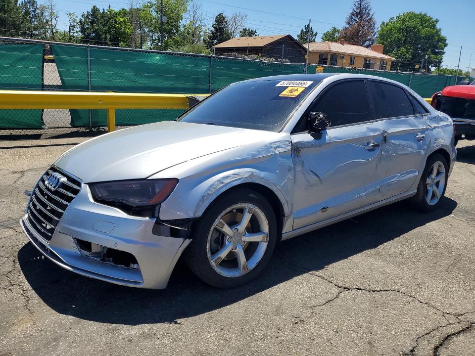 2015 Audi A3 VIN WAUBFGFF7F1093322 COPART salvage auction — BIOHAZARD/CHEMICAL, Co - Public - Salvage Title, sold $275 on 2026-07-23 (photo 1)