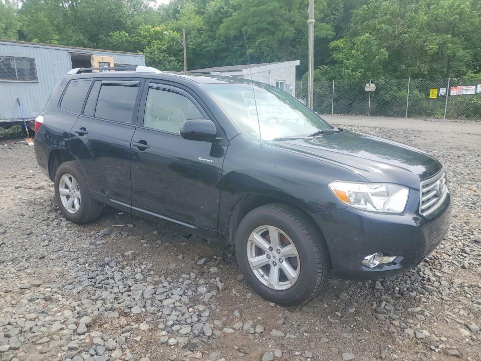 2008 Toyota Highlander VIN JTEES41A882069903 COPART salvage auction — SIDE, Ny - Mv-907A Salvage Certificate, sold $1,100 on 2026-07-07 (photo 4)