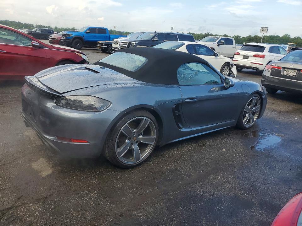 2025 Porsche VIN WP0CD2A86SK230652 COPART salvage auction — FRONT END, GA - CERT OF TITLE-SALVAGE, sold $49,000 on 2026-07-09 (photo 3)