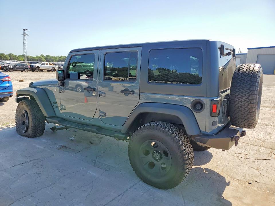 2014 Jeep Wrangler / VIN 1C4BJWDG3EL261046 COPART salvage auction — UNDERCARRIAGE, Ok - Cert Of Title-Salvage, sold $6,500 on 2026-09-07 (photo 2)