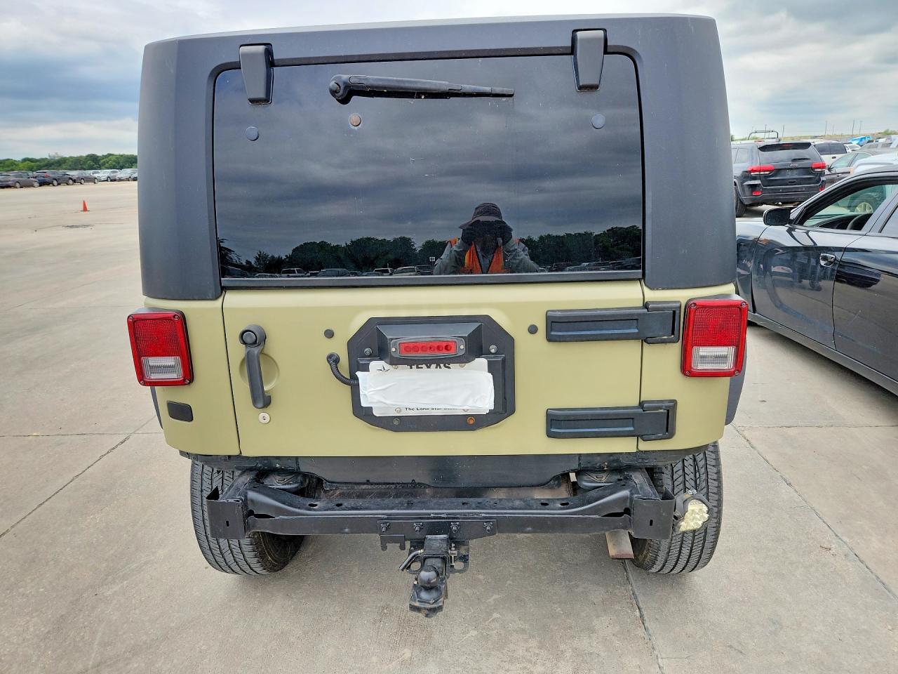 2010 Jeep Wrangler VIN 1J4AA2D14AL216900 COPART salvage auction — Normal Wear, TX - CERTIFICATE OF TITLE, sold $3,200 on 2026-07-03 (photo 6)