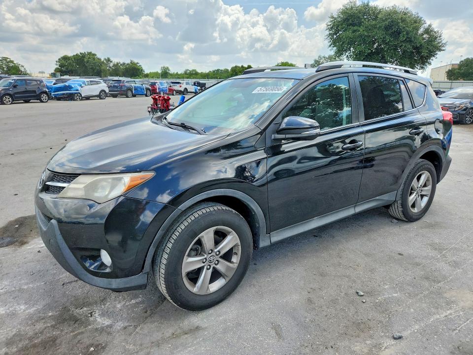 2015 Toyota VIN 2T3WFREV9FW194811 COPART salvage auction — REAR END, FL - CERT OF TITLE SLVG REBUILDABLE, sold $4,150 on 2026-07-02 (photo 1)