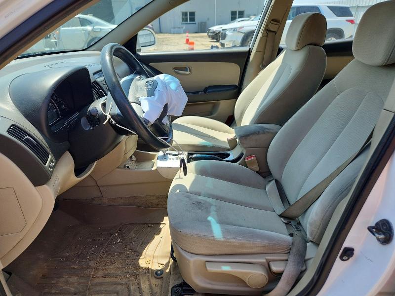 2007 Hyundai Elantra VIN KMHDU46D77U212562 COPART salvage auction — FRONT END, NY - MV-907A SALVAGE CERTIFICATE, sold $450 on 2026-07-15 (photo 7)