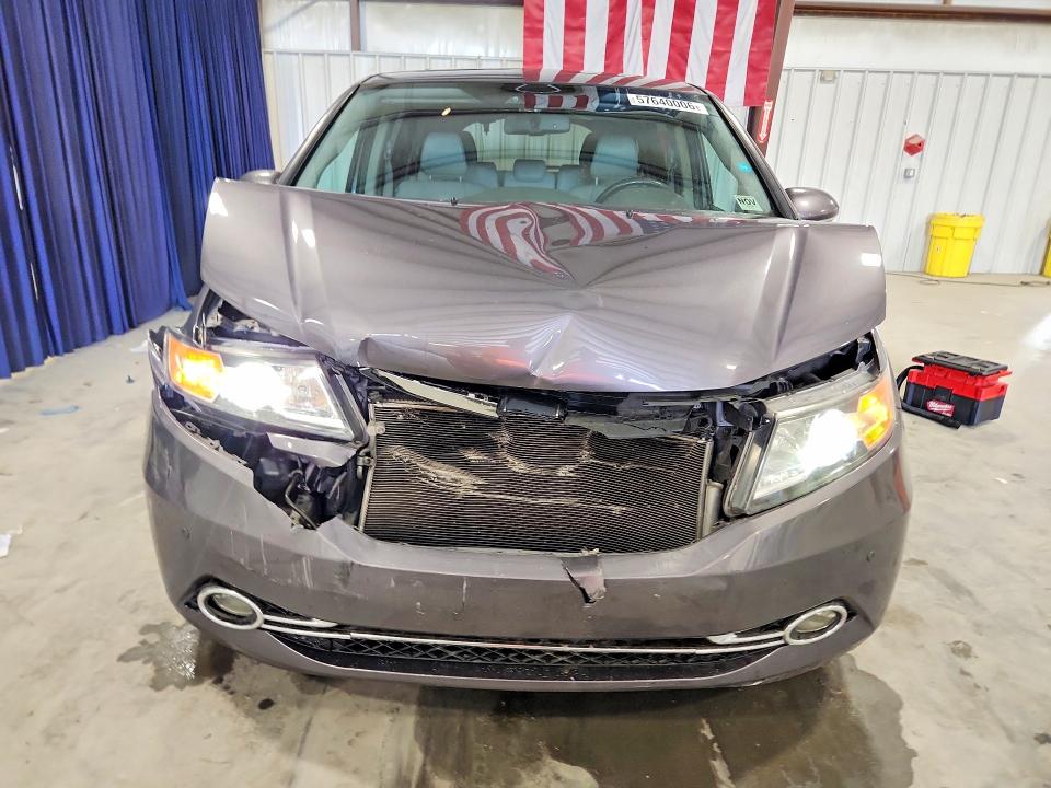 2015 Honda Odyssey VIN 5FNRL5H99FB001589 COPART salvage auction — FRONT END, Ga - Cert Of Title-Salvage, sold $125 on 2026-07-23 (photo 5)