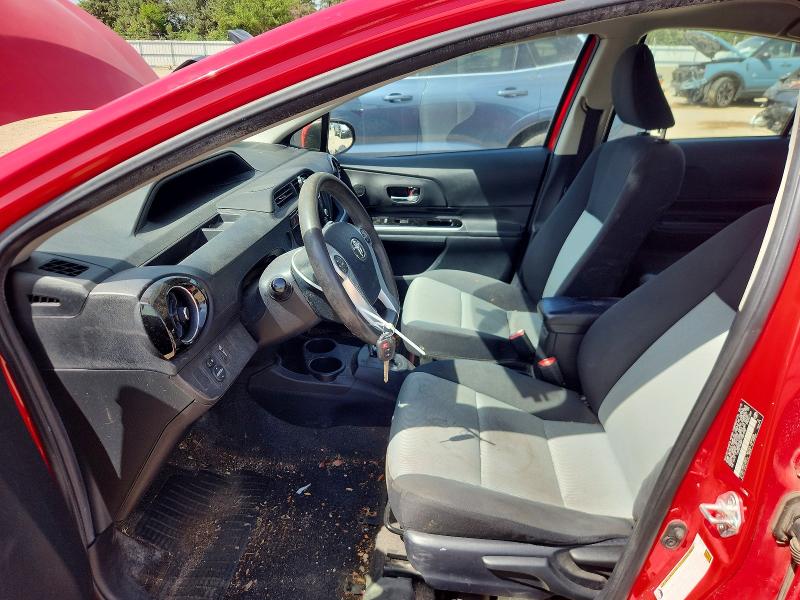 2015 Toyota Prius VIN JTDKDTB32F1581543 COPART salvage auction — FRONT END, Il - Salvage Certificate, sold $300 on 2026-07-28 (photo 7)