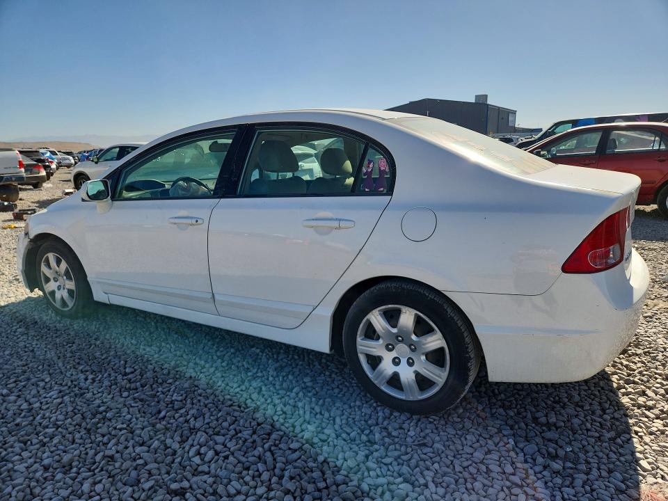 2008 Honda Civic VIN 1HGFA16578L070798 COPART salvage auction — FRONT END, UT - SALVAGE CERTIFICATE, sold $800 on 2026-07-10 (photo 2)