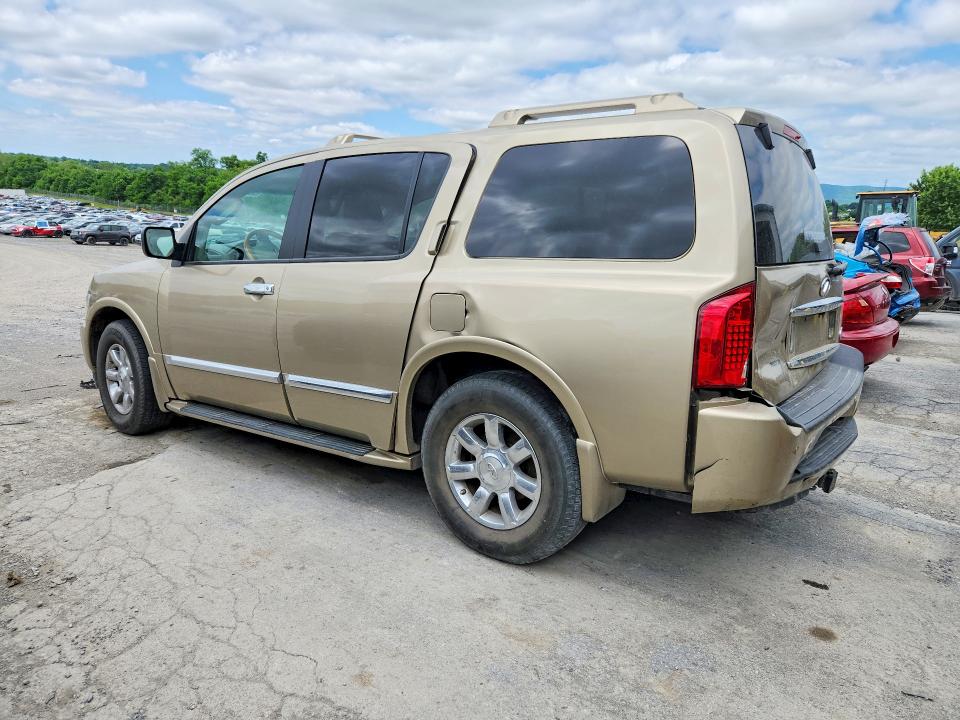 2006 Infiniti Qx56 VIN 5N3AA08C46N803392 COPART salvage auction — REAR END, Pa - Certificate Of Salvage, sold $2,000 on 2026-07-02 (photo 2)