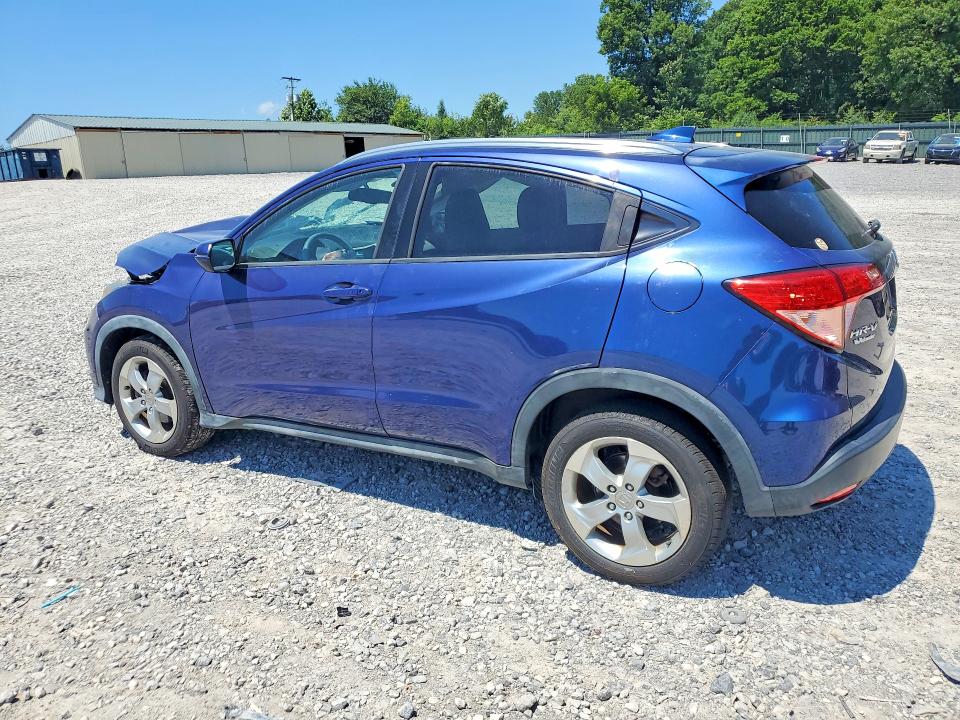 2016 Honda Hr-v VIN 3CZRU6H76GM741142 COPART salvage auction — UNDERCARRIAGE, Tn - Salvage Certificate, sold $1,900 on 2026-07-02 (photo 2)