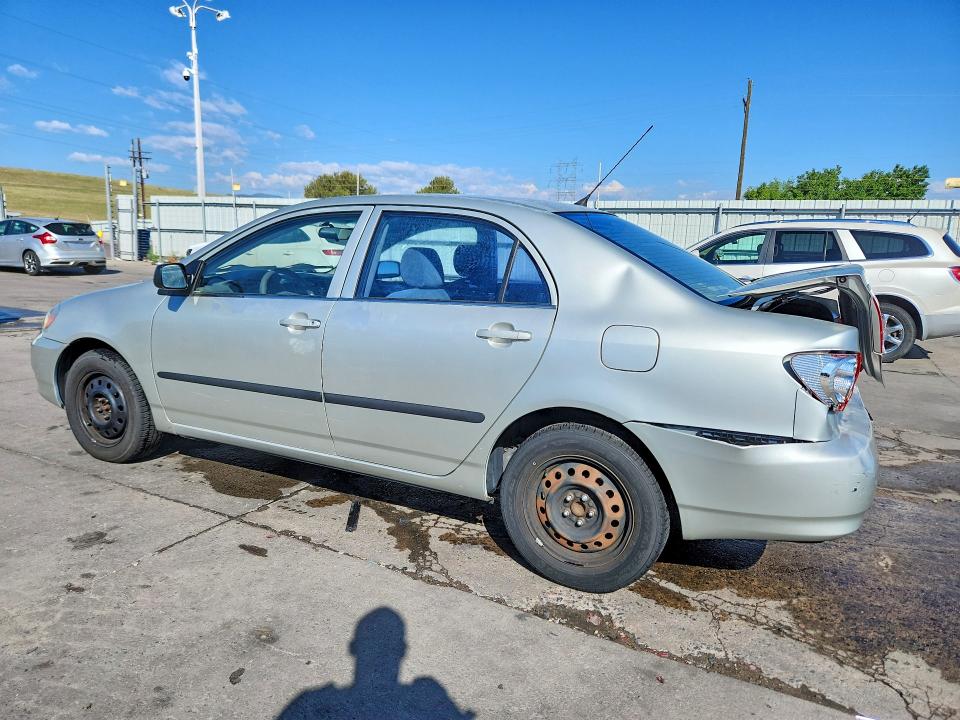 2003 Toyota Corolla VIN JTDBR32E832015587 COPART salvage auction — REAR END, Co - Salvage Title, sold $650 on 2026-07-08 (photo 2)