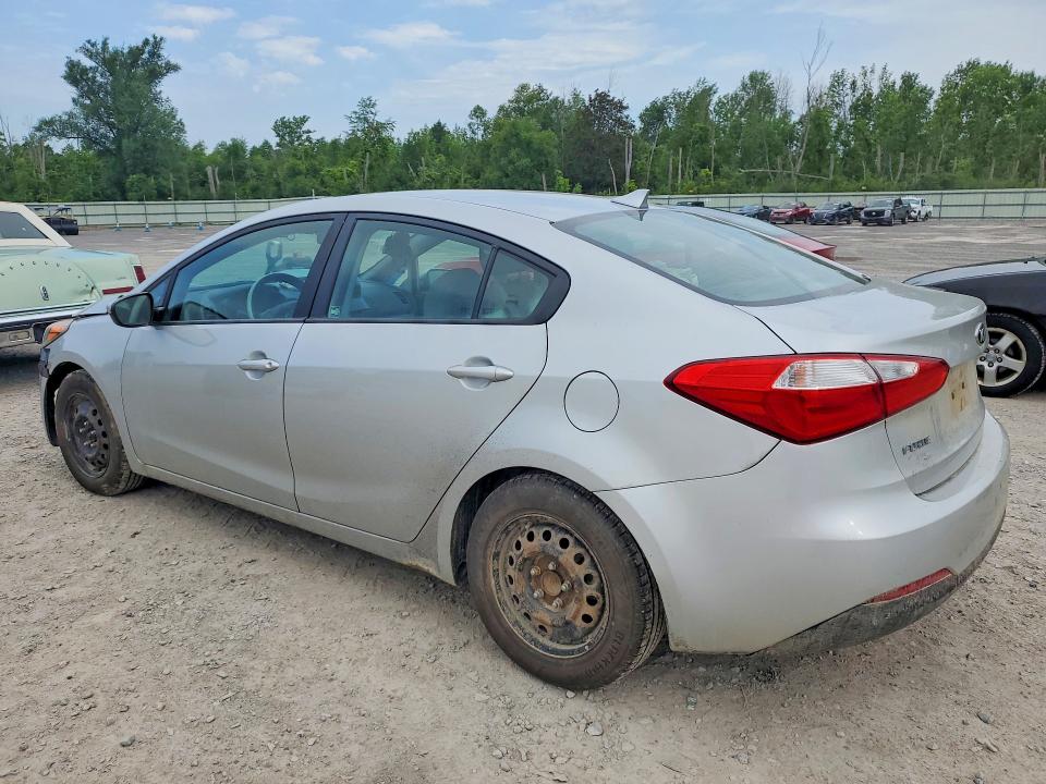 2016 Kia Forte VIN KNAFK4A60G5446657 COPART salvage auction — FRONT END, Ny - Mv-907A Salvage Certificate, sold $225 on 2026-07-13 (photo 2)