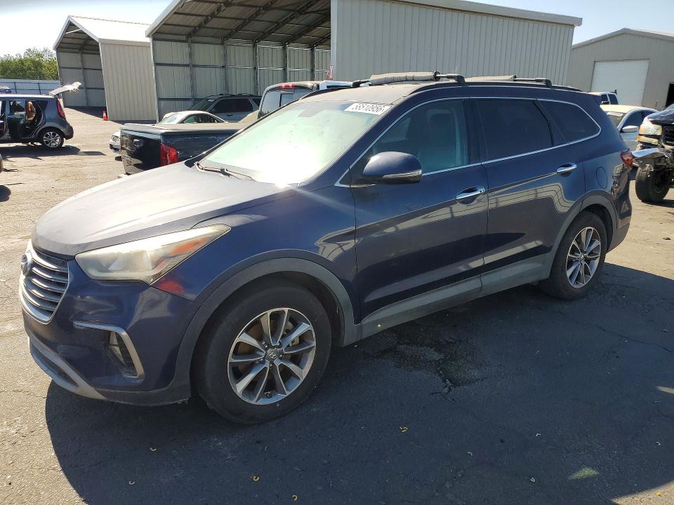 2017 Hyundai Santa fe VIN KM8SN4HF4HU190220 COPART salvage auction — MINOR DENT/SCRATCHES, Ca - Dis/Dlr/Exp Only Clean Title, sold $1,450 on 2026-07-30 (photo 1)