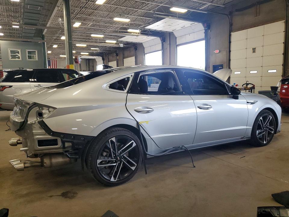 2025 Hyundai VIN KMHL54JC0SA521761 COPART salvage auction — VANDALISM, Mn - Cert Of Title-Salvage, sold $5,400 on 2026-07-30 (photo 3)