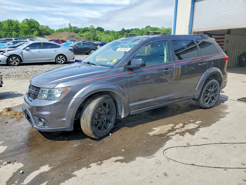 2017 Dodge Journey VIN 3C4PDCBG2HT554766 COPART salvage auction — ROLLOVER, PA - CERTIFICATE OF SALVAGE, sold $600 on 2026-08-05 (photo 1)