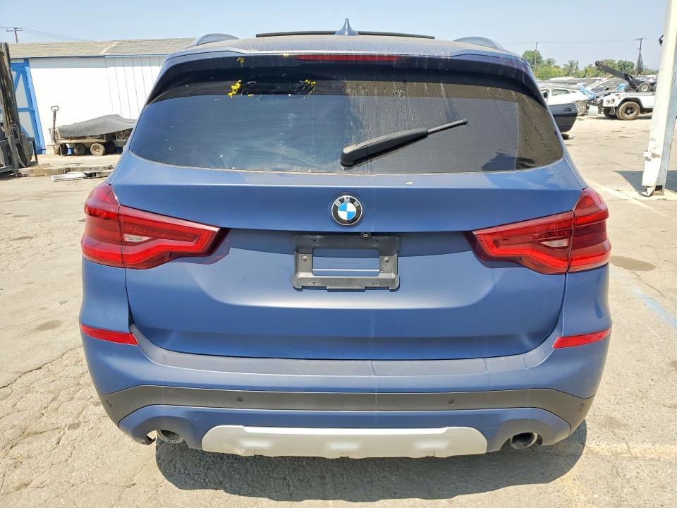 2020 BMW X3 VIN 5UXTY3C04LLU70178 COPART salvage auction — FRONT END, Ca - Salvage Certificate, sold $1,500 on 2026-07-27 (photo 6)