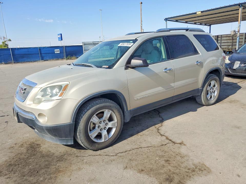 2008 Gmc Acadia VIN 1GKER13738J284308 COPART salvage auction — MINOR DENT/SCRATCHES, Nm - Certificate Of Title, sold $750 on 2026-07-10 (photo 1)