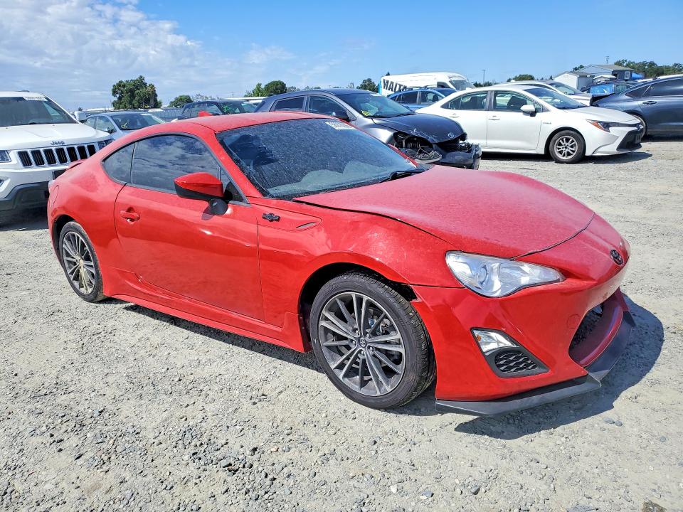 2015 Scion Fr-s VIN JF1ZNAA11F9713506 COPART salvage auction — FRONT END, Ca - Dis/Dlr/Exp Only Clean Title (P), sold $3,100 on 2026-07-23 (photo 4)