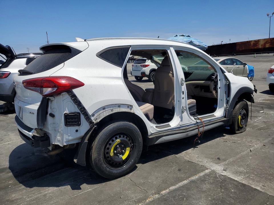 2018 Hyundai Tucson VIN KM8J3CA44JU773591 COPART salvage auction — VANDALISM, Pa - Certificate Of Salvage, sold $175 on 2026-07-17 (photo 3)